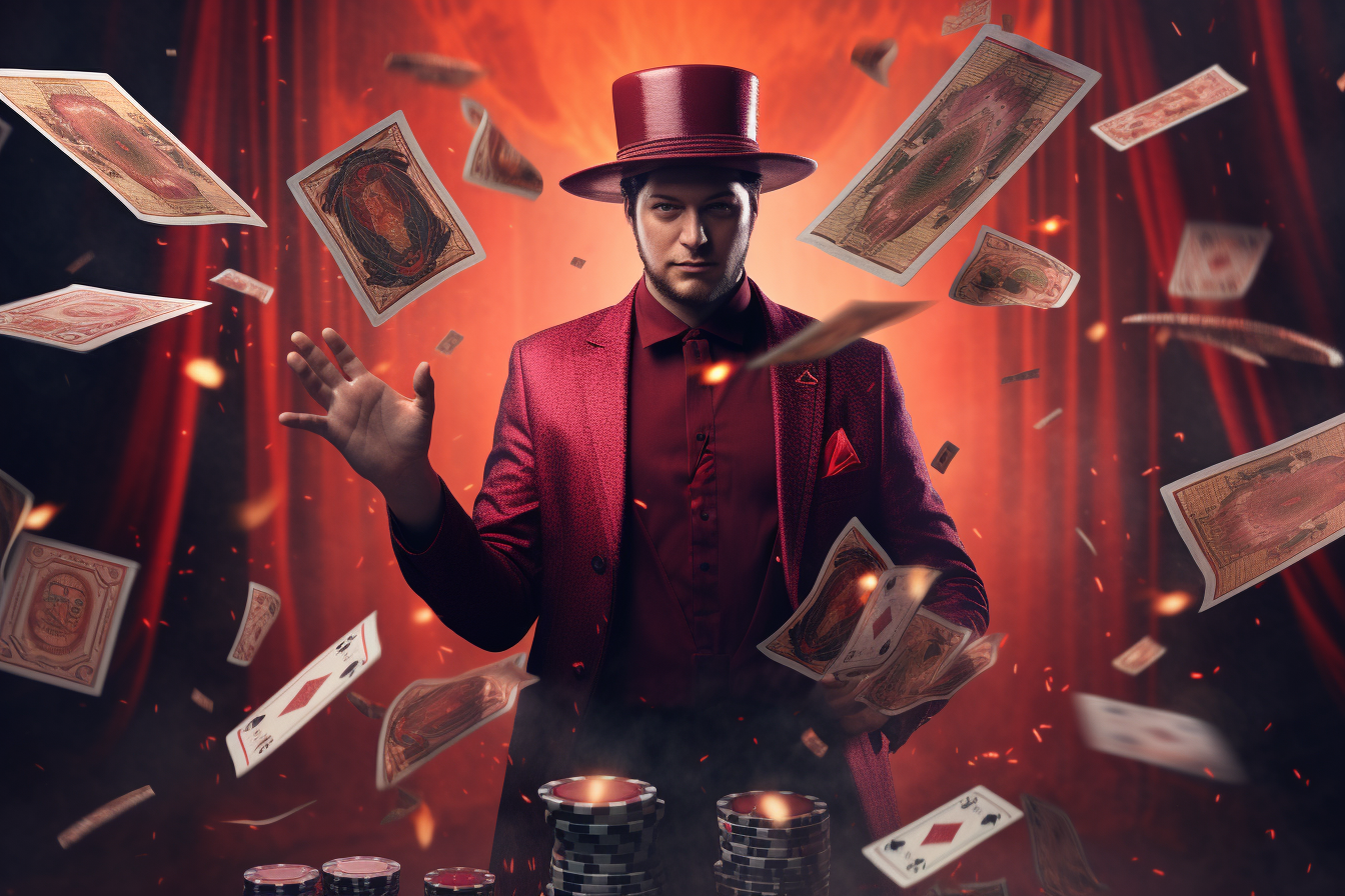 playing card magician